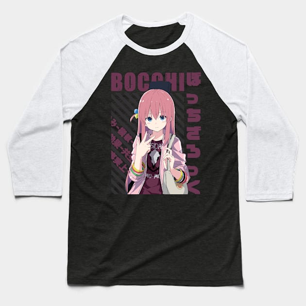 Bocchi the Rock! - Hitori Gotou #02 Baseball T-Shirt by Recup-Tout